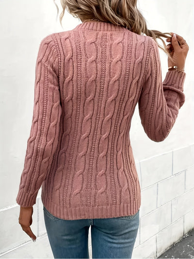Vivianna - Pull en maille torsadée