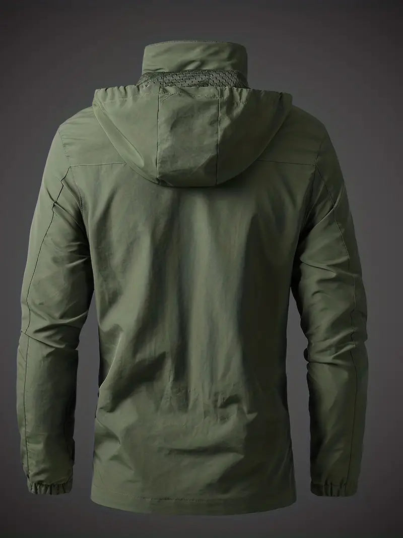 Veste d'extérieur coupe-vent pour homme | Imperméable