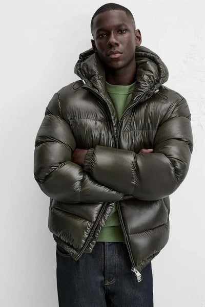 Veste polaire d'hiver pour hommes | Légèreté