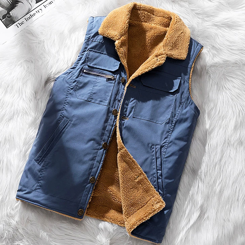 Gerald | Gilet à collet pour hommes | Chaud