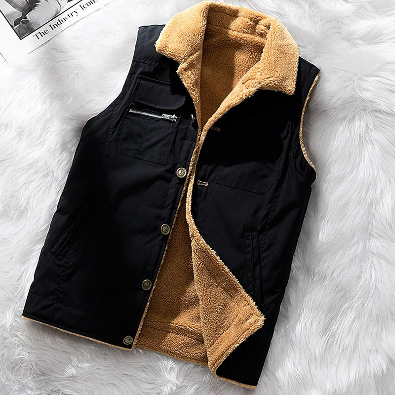 Gerald | Gilet à collet pour hommes | Chaud