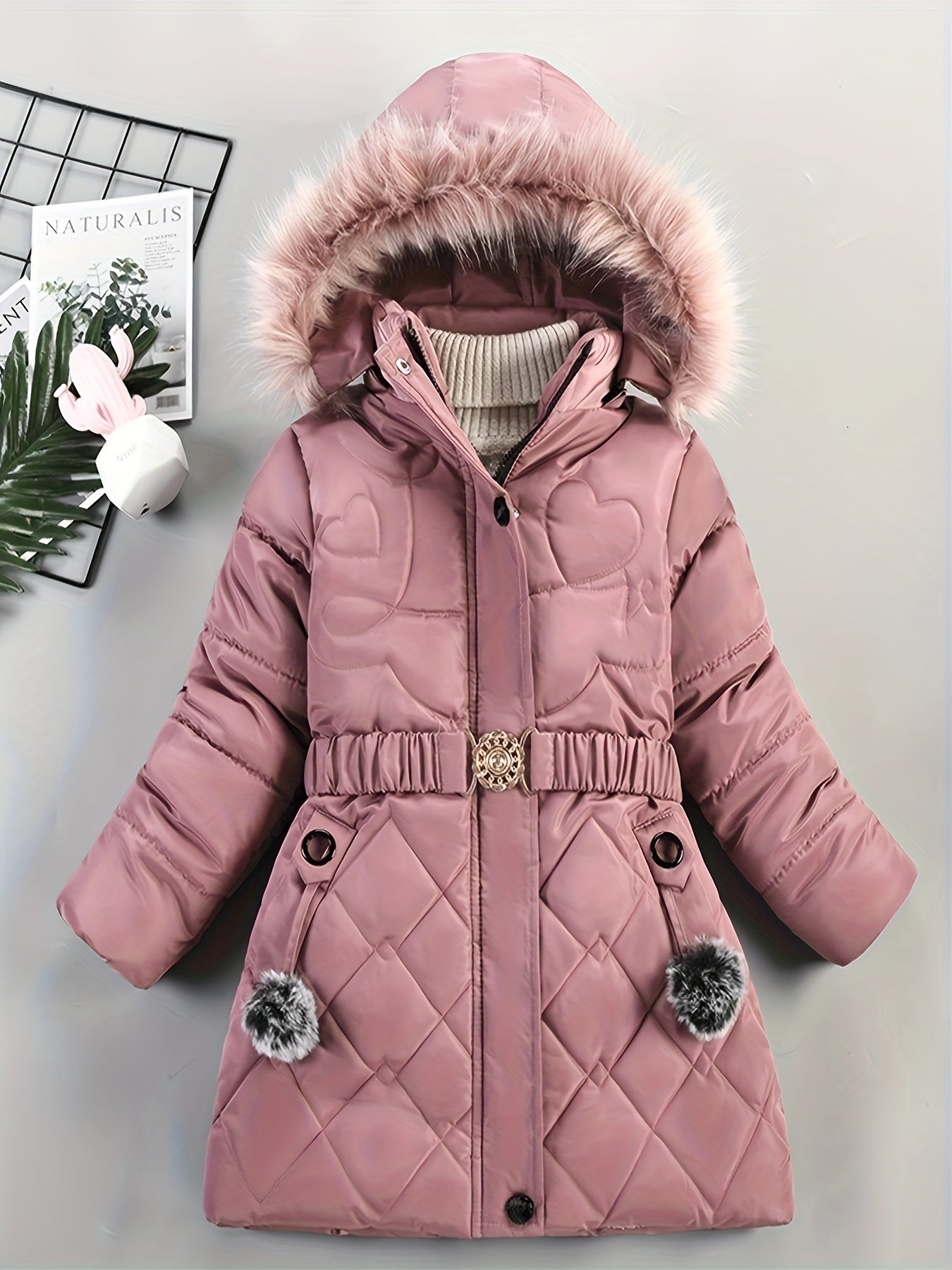 Manteau matelassé pour filles | Hiver