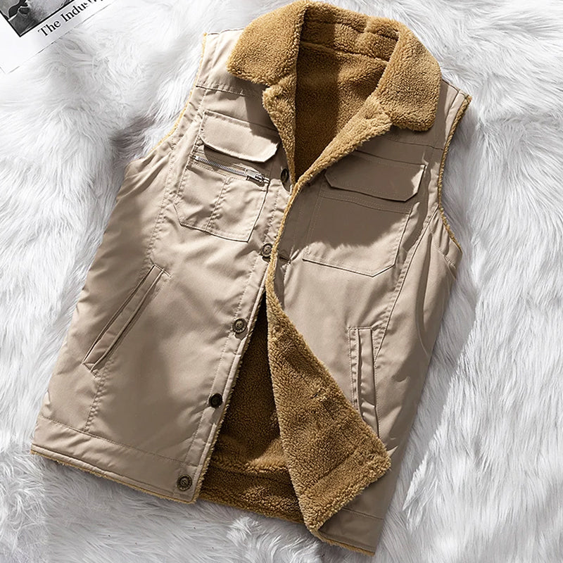 Gerald | Gilet à collet pour hommes | Chaud