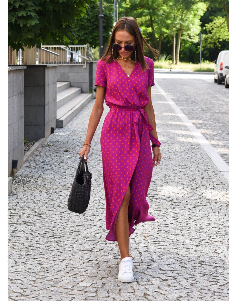 Robe élégante en ligne A pour femmes | Maxi