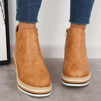 Bottines à plateforme pour femmes | Chic