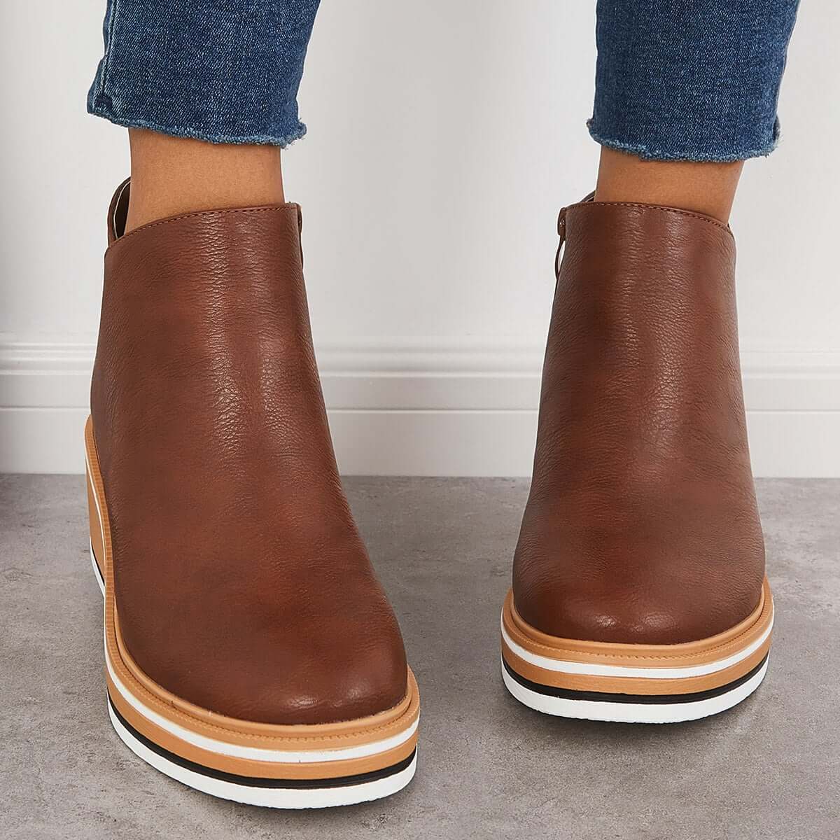 Bottines à plateforme pour femmes | Chic
