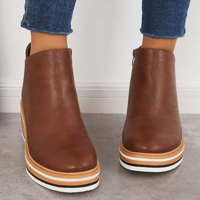 Bottines à plateforme pour femmes | Chic