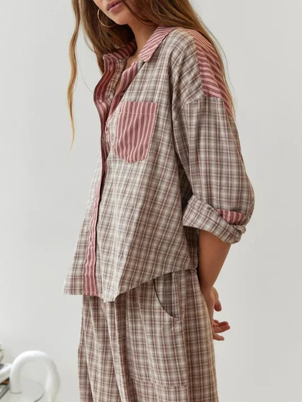 Fleur | Pyjama deux pièces pour femme