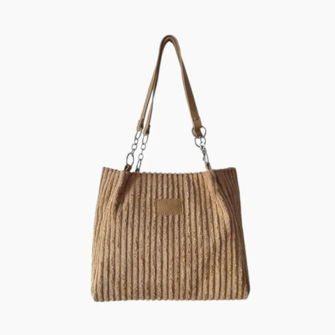 Sac élégant en velours pour femme | Sac à bandoulière