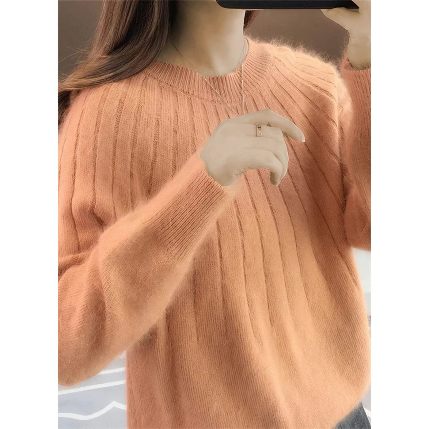 Celeste | Pull en tricot pour femme | Chaud