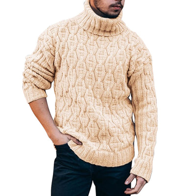 Hommes Pull à col épais | Hiver