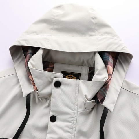 Veste d'hiver imperméable pour homme | À capuche
