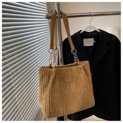 Sac élégant en velours pour femme | Sac à bandoulière