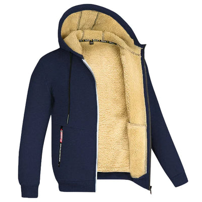 Drew | Veste polaire à capuche pour hommes | Chaude