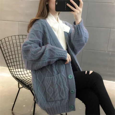 Alessandra | Gilet en tricot pour femmes | Chaud
