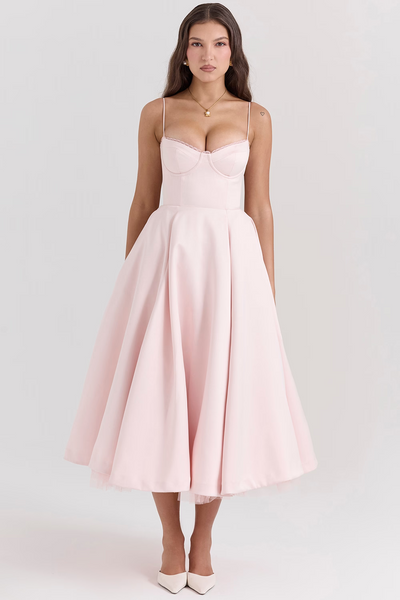 Robe longue amincissante de luxe pour femme | Maxi
