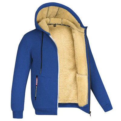 Drew | Veste polaire à capuche pour hommes | Chaude