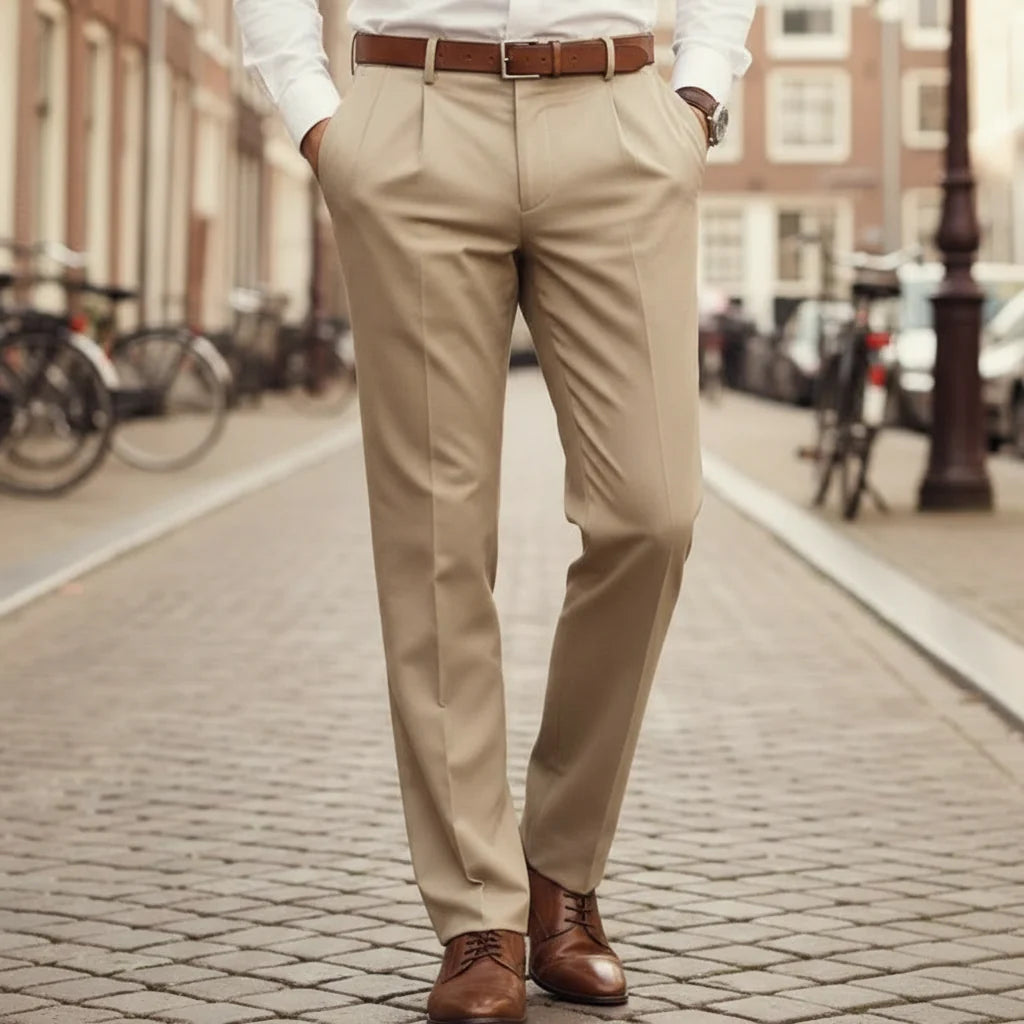 Pantalon slim décontracté pour homme | Business