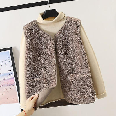 Gilet élégant et chaud pour femmes | Sans manches