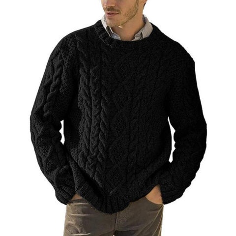 Colton | Pull en tricot d'hiver pour hommes | Chaud