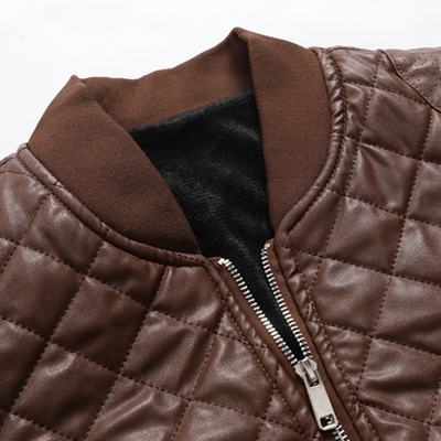 Lincoln | Veste en cuir pour homme | Chaude