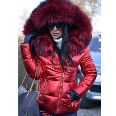 Vien | Veste femme doublée fausse fourrure | Hiver