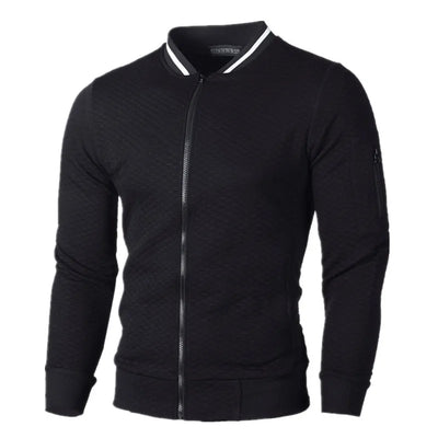 Chandail zippé confortable pour hommes | Chaud