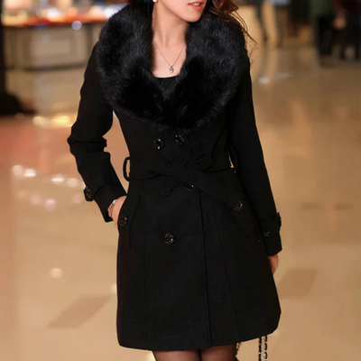 Daphne | Manteau de fourrure tendance pour femme | Hiver