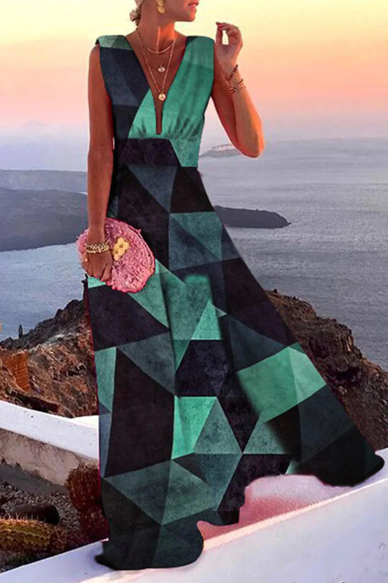 Robe fluide et élégante pour femme | Maxi