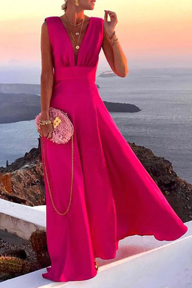 Robe fluide et élégante pour femme | Maxi