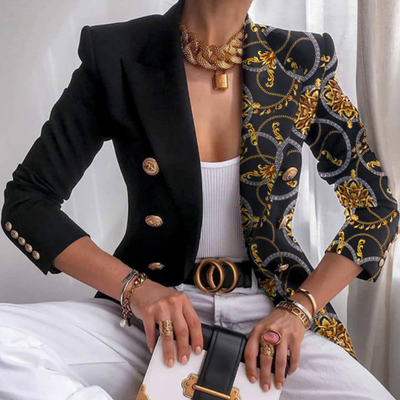 Gwendoline | Blazer élégant pour femme | Imprimé