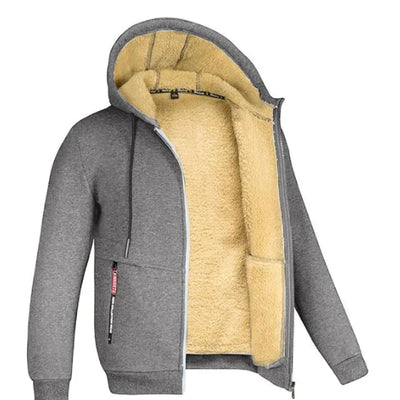 Drew | Veste polaire à capuche pour hommes | Chaude