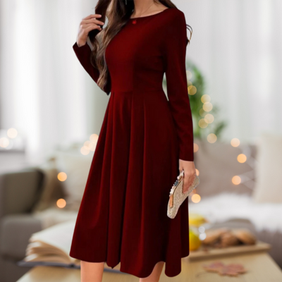 Paige | Robe élégante intemporelle pour femme | Midi