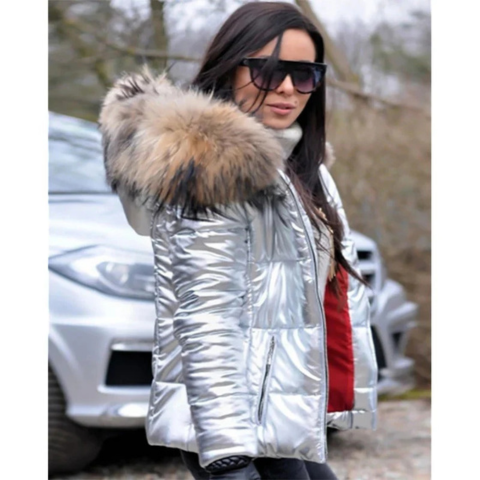 Vien | Veste femme doublée fausse fourrure | Hiver