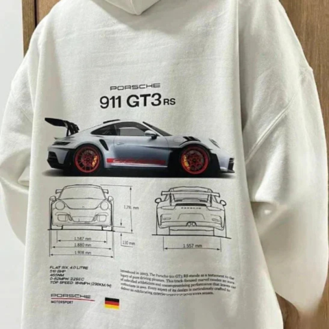 Yaris | Sweat à capuche surdimensionné pour hommes | Avec Capuche