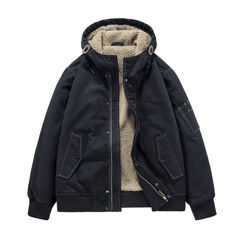 Veste chaude et durable pour hommes | Hiver