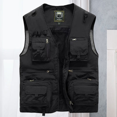 Gilet utilitaire tactique pour hommes | Sans manches