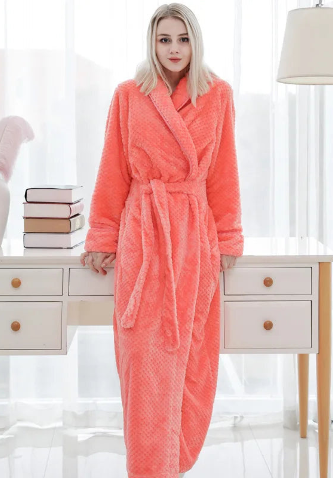 Peignoir Chaud Pour Femme | Longue