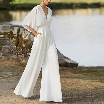 Combinaison à manches trois-quarts pour femmes | Chic