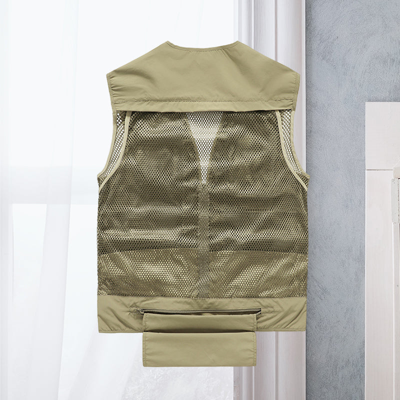 Gilet utilitaire tactique pour hommes | Sans manches