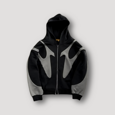 Sweat à capuche urbain et audacieux pour homme | Zippé