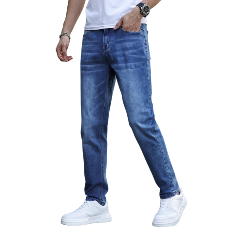 Jean classique confortable pour homme | Extensible