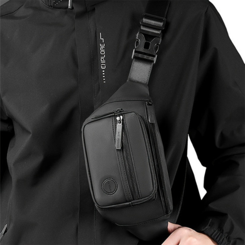 Sac banane multifonctionnel pour homme | Résistant à l'eau