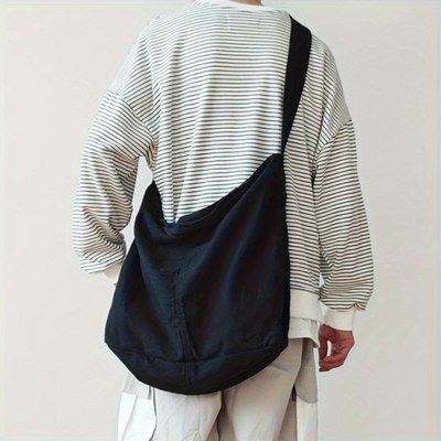 Sac à bandoulière résistant pour homme | Grand format