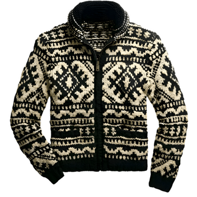 Gilet tricoté décontracté pour homme | Chaud