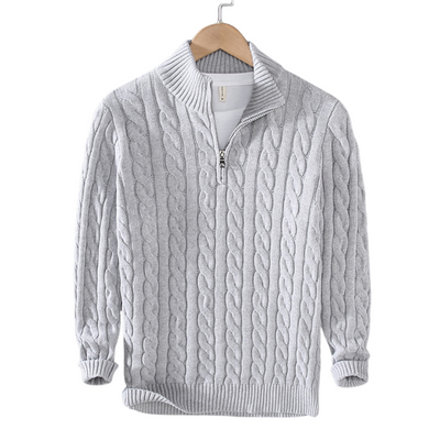 Chandail semi-fermé pour hommes | Chaud