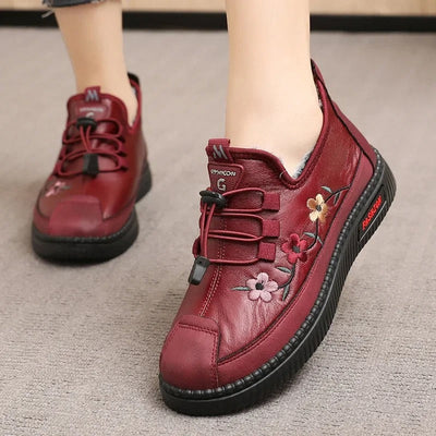 Chaussures pour femmes doublées de laine polaire | Confort