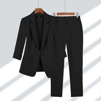 Ensemble blazer et pantalon chic pour femmes