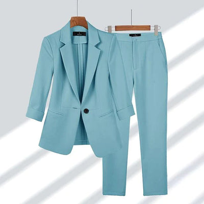 Ensemble blazer et pantalon chic pour femmes