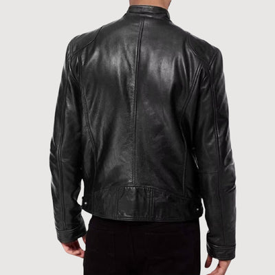 Veste en cuir de première qualité pour hommes | Moto